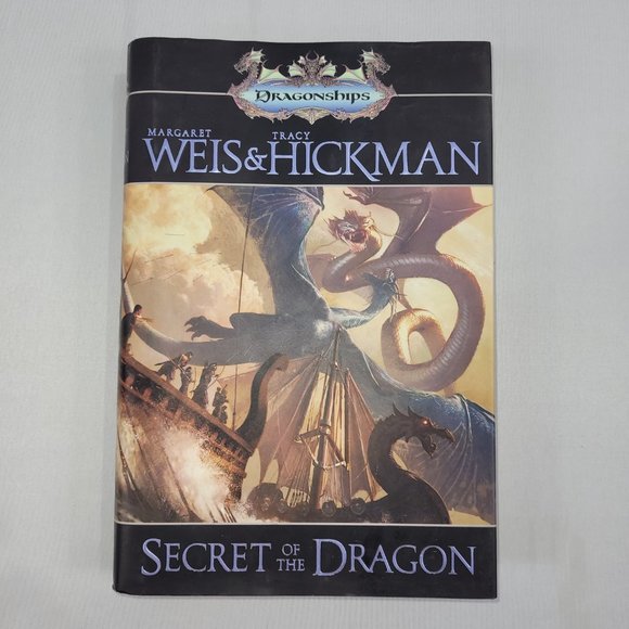 Dragonships Weis & Hickman Secret of the Dragon Hardcover Book First Edition - Picture 1 of 1